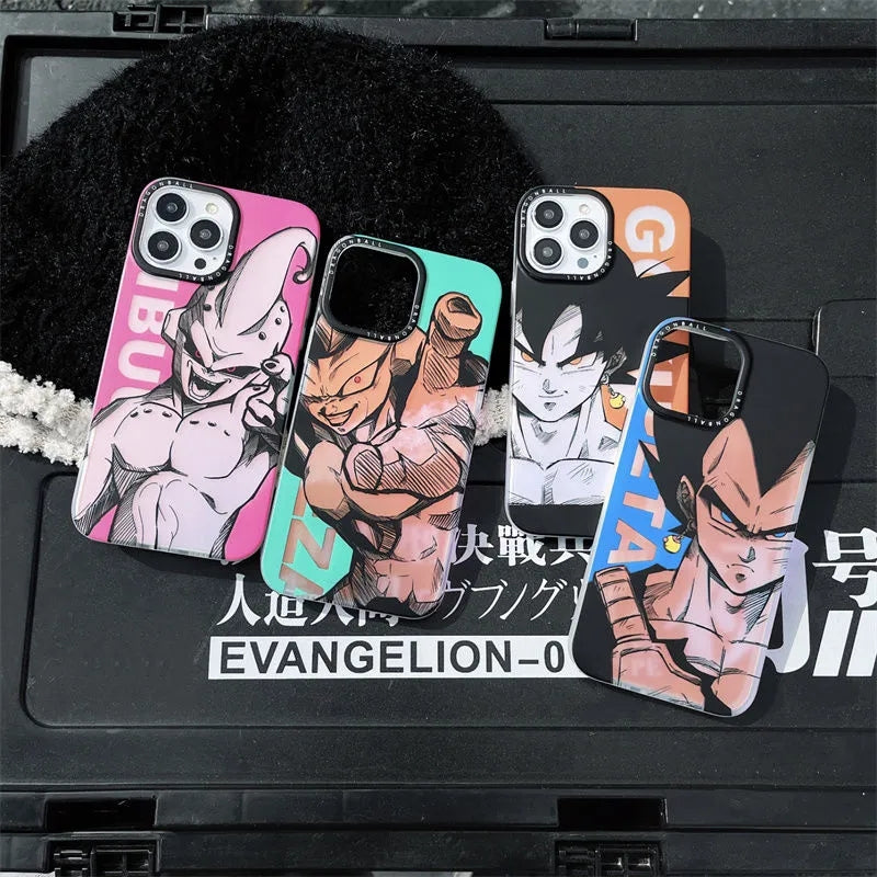 Goku Potara Earrings Laser Bling iPhone Case
