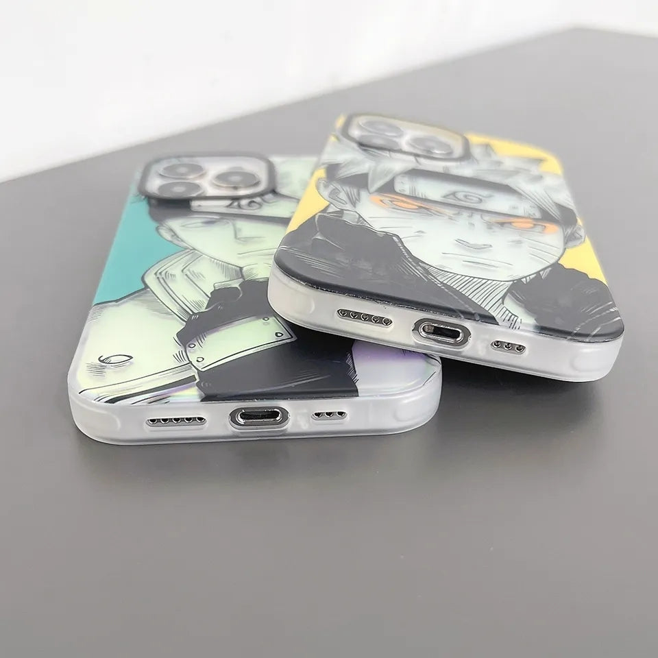Kakashi's Face Laser Bling iPhone Case