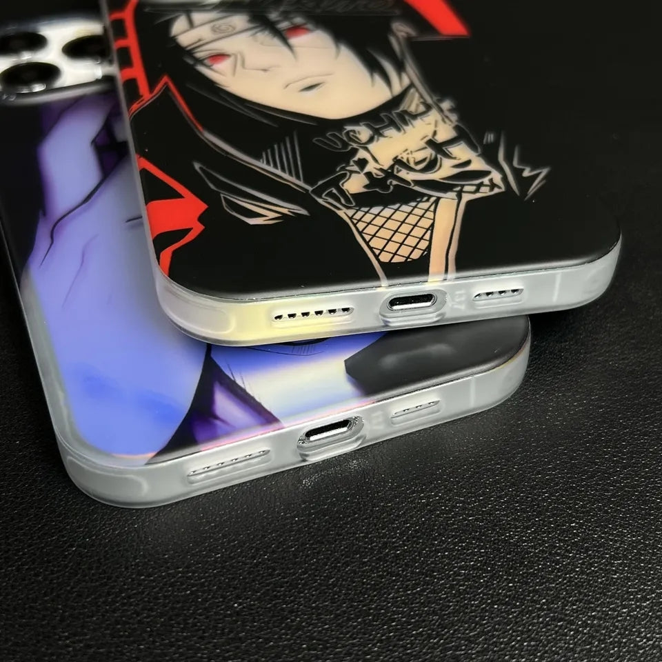 Itachi Mangekyou Sharingan Laser Bling iPhone Case
