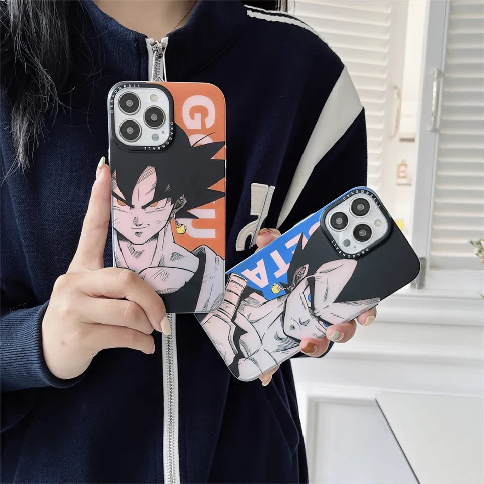 Goku Potara Earrings Laser Bling iPhone Case