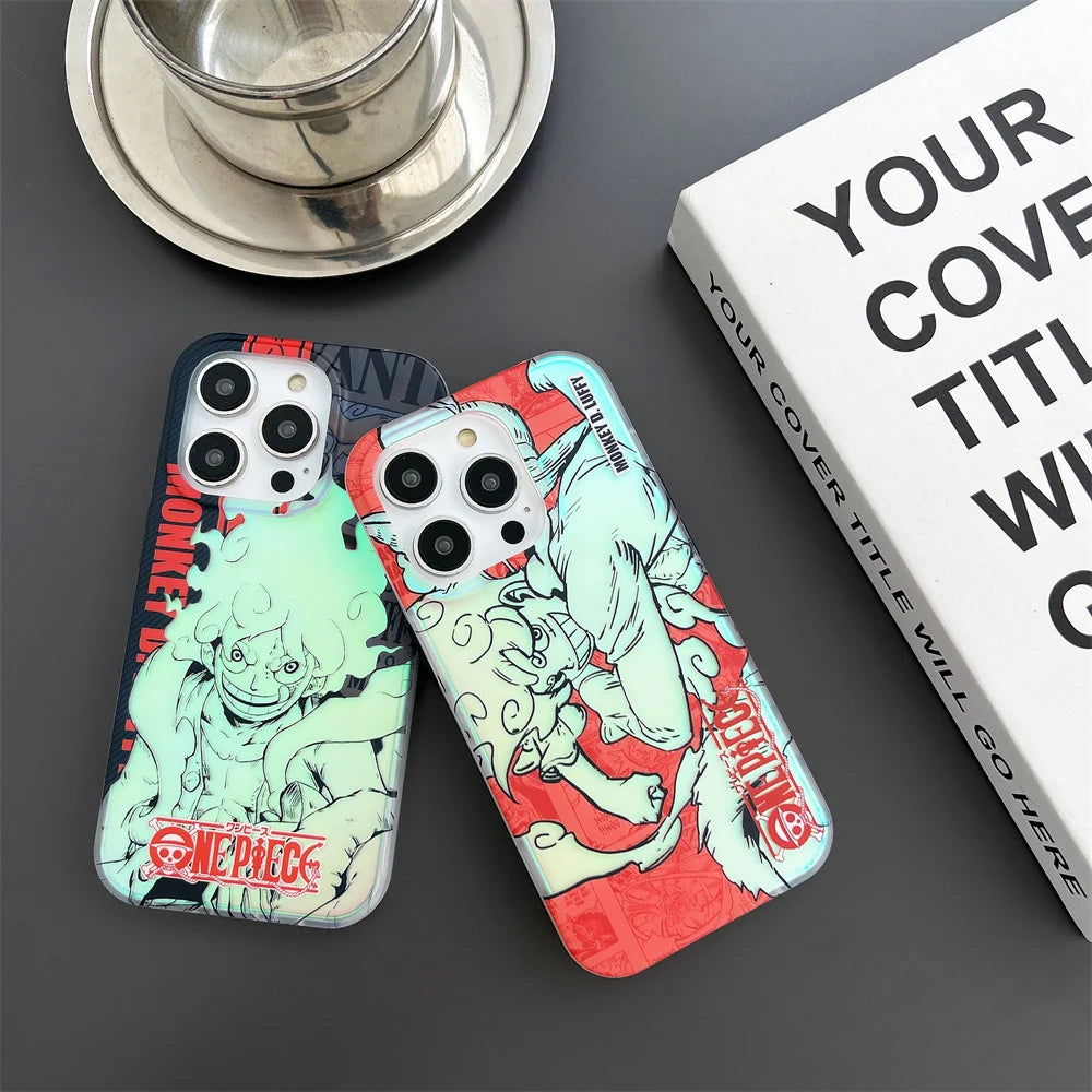 Luffy Gear 5th Ver 2 Laser iPhone Case