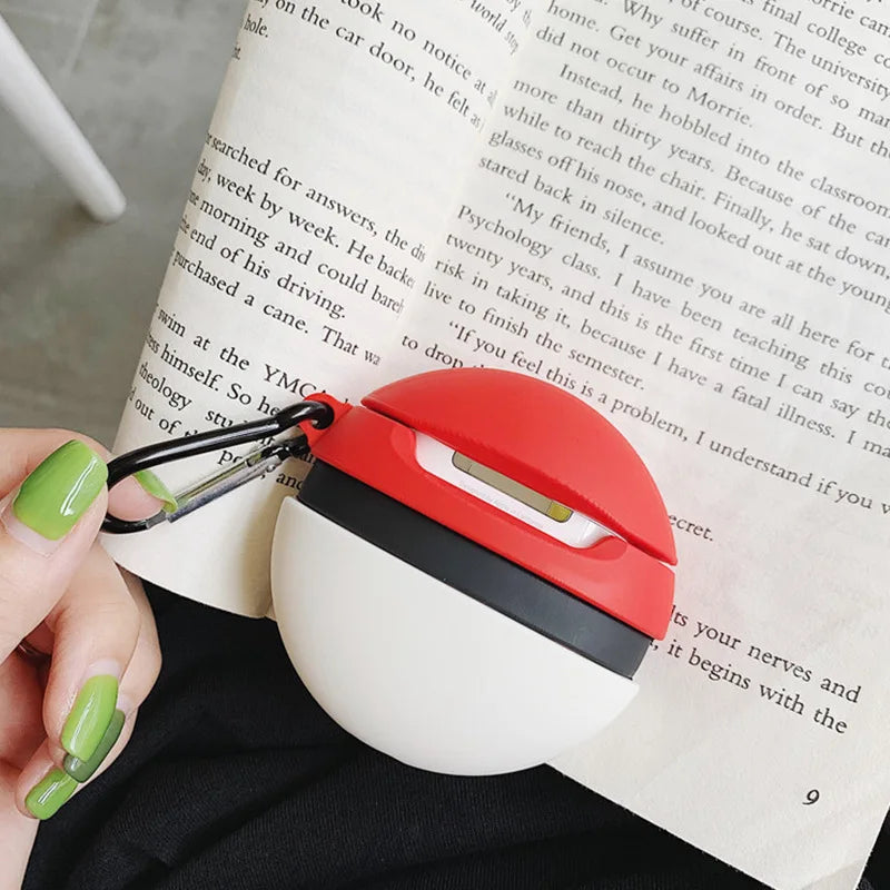 Poke Ball Airpods Case