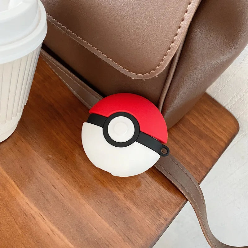 Poke Ball Airpods Case