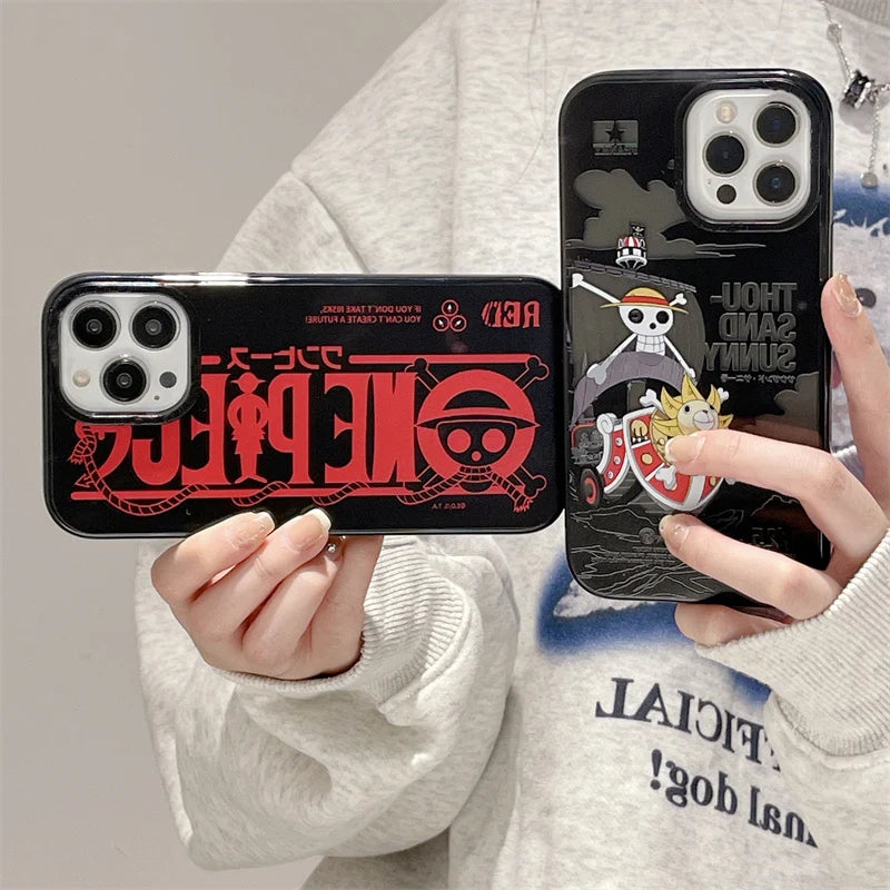 One Pieces Red iPhone Case