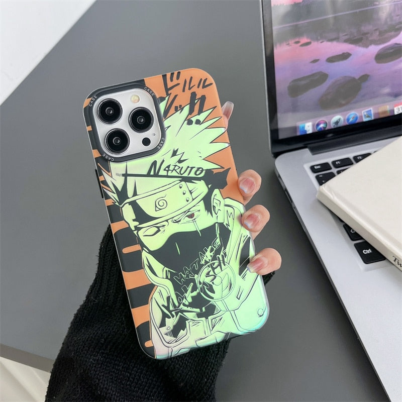 Hatake Kakashi Laser Bling iPhone Case
