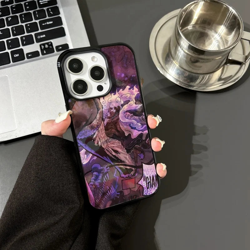 Monkey D Luffy 3D Multi-Angle Pattern iPhone Case - Wireless Charging Compatible