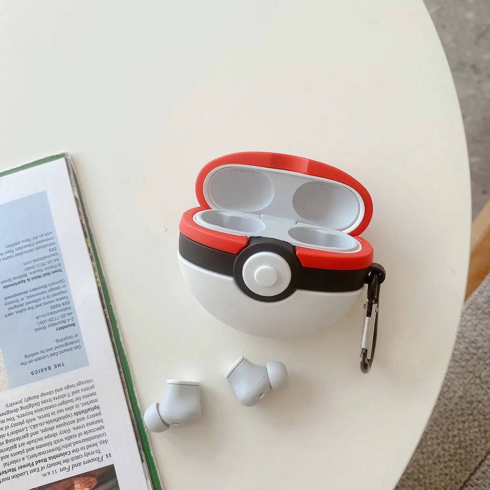 Poke Ball Airpods Case