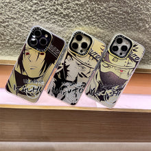 Load image into Gallery viewer, Naruto Manga Theme Laser Bling iPhone Case
