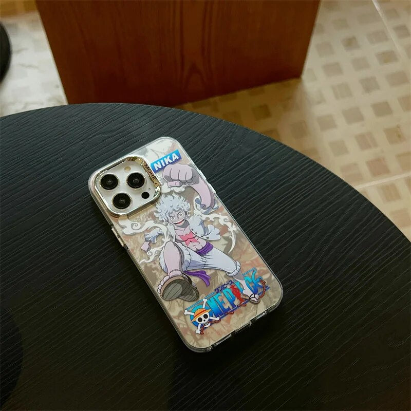 Luffy Gear 5 Nika V2 iPhone Case