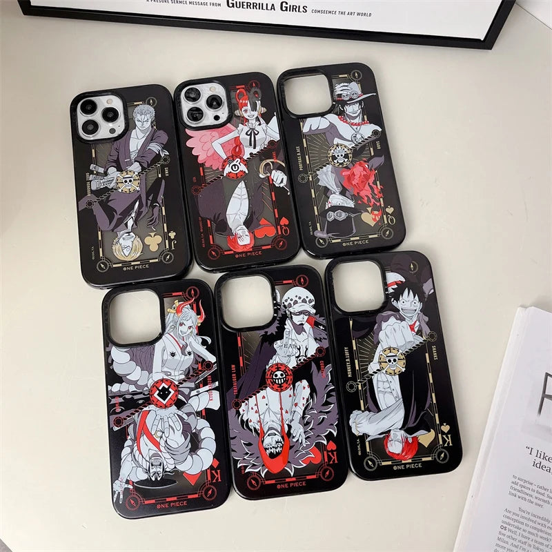 Luffy & Shanks iPhone Case