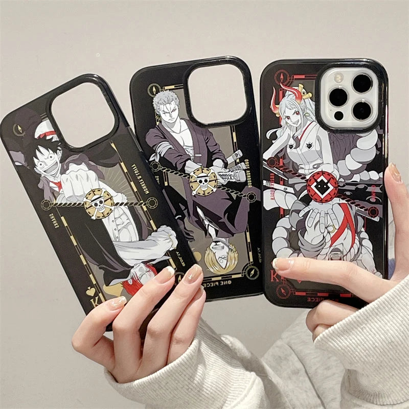 Luffy & Shanks iPhone Case