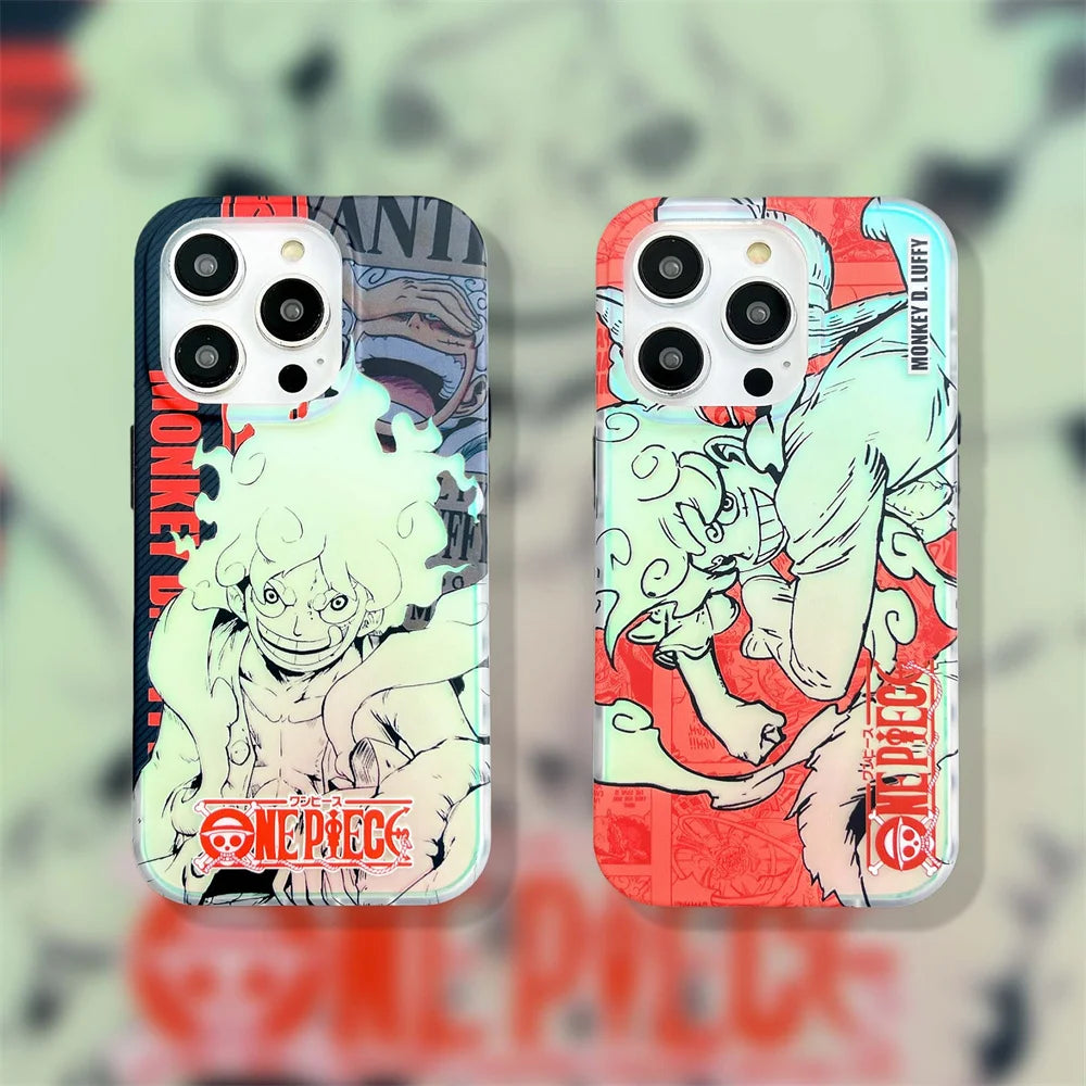 Luffy Gear 5th Ver 2 Laser iPhone Case