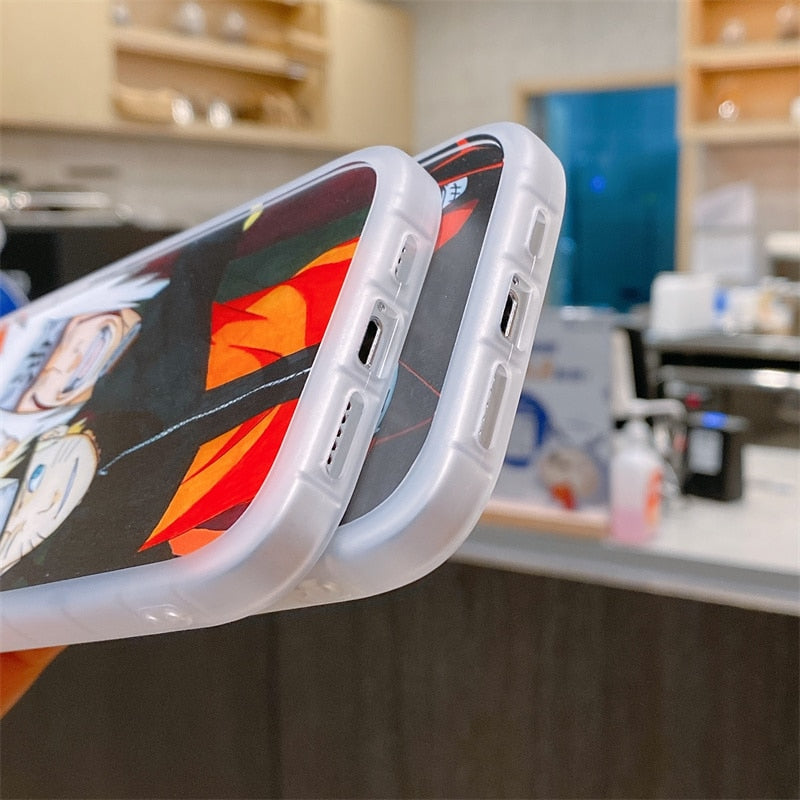 Naruto And Jiraiya Soft Silicone iPhone Case