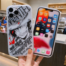 Load image into Gallery viewer, Ace Manga Theme iPhone Case
