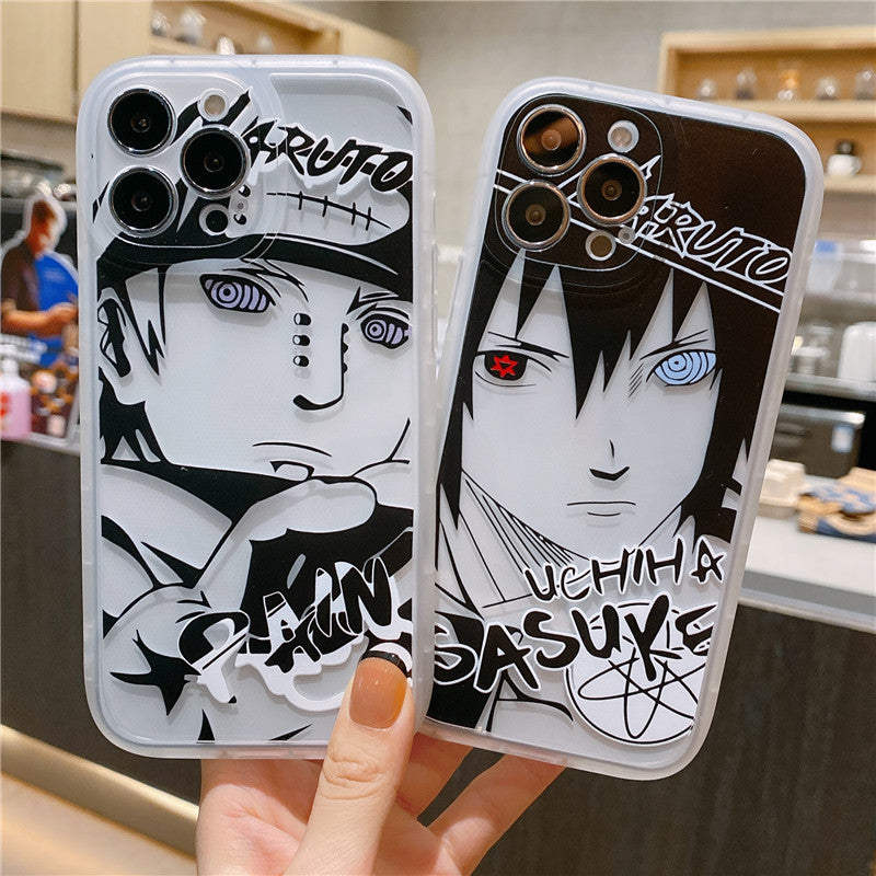 Sasuke Manga Theme iPhone Case