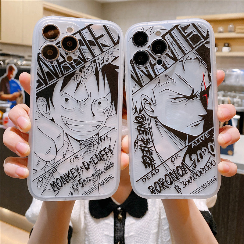 Zoro Manga Theme iPhone Case