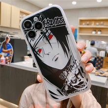 Load image into Gallery viewer, Itachi Manga Theme iPhone Case
