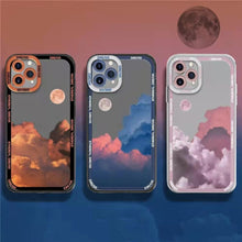 Lade das Bild in den Galerie-Viewer, Soft Pink Blue Clouds iPhone Case
