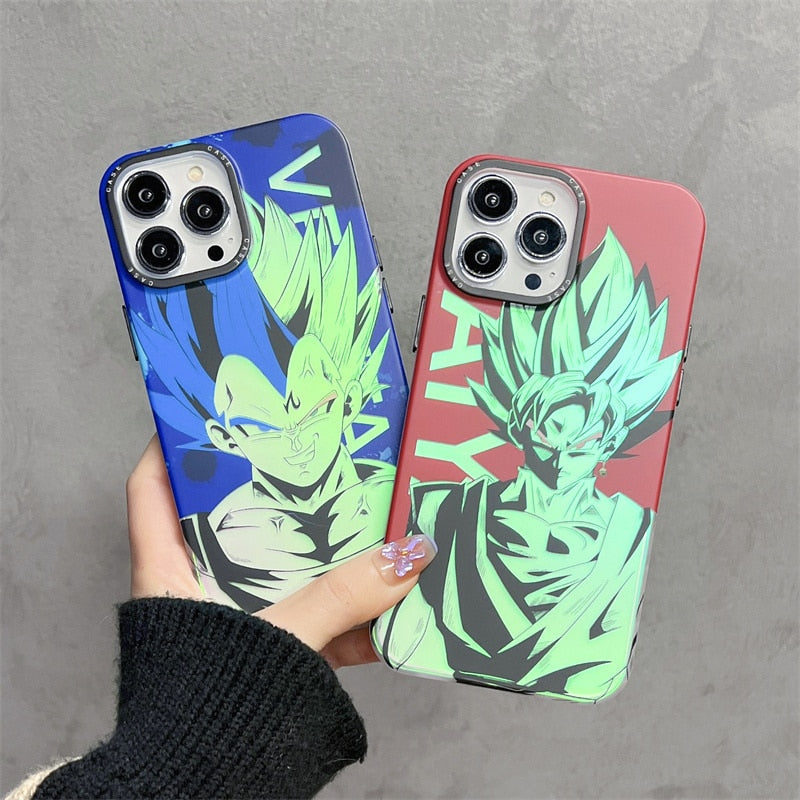 Super Saiyan Goku Laser Bling iPhone Case