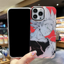 Lade das Bild in den Galerie-Viewer, SSJ2 Goku Laser Bling iPhone Case
