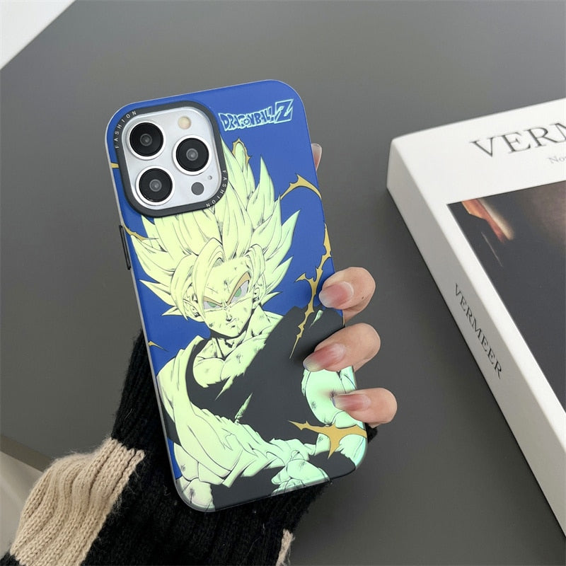 Super Saiyan 2 Goku Laser Bling iPhone Case