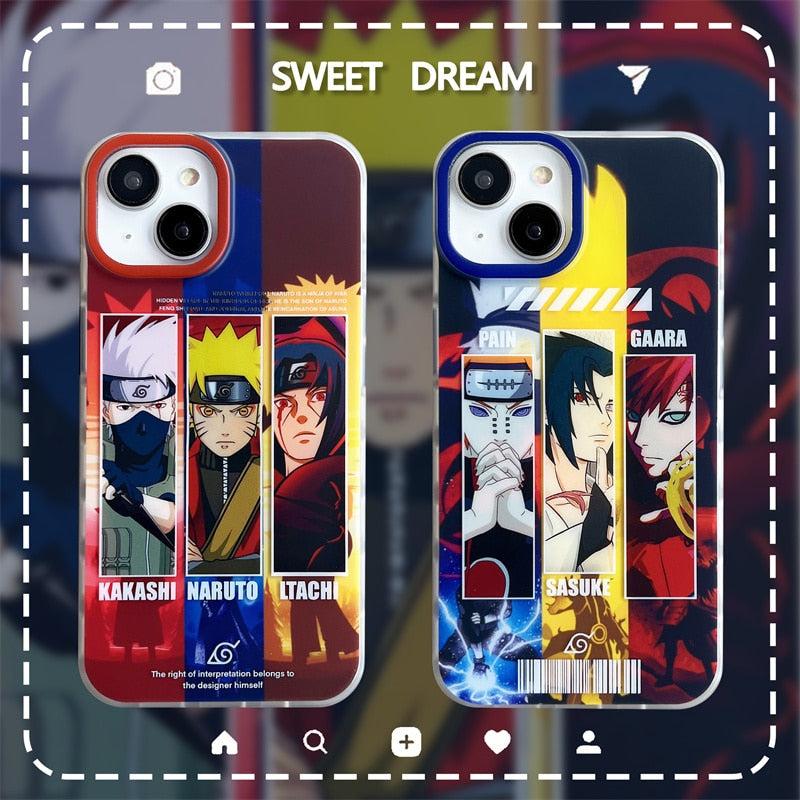 Team 2 Pain Sasuke Gaara iPhone Case