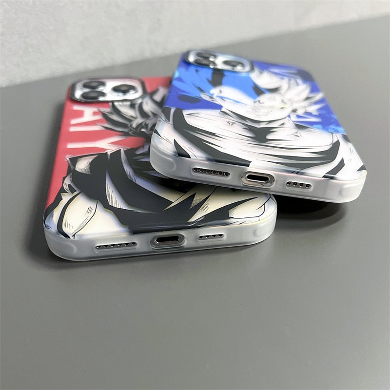 Super Saiyan Goku Laser Bling iPhone Case
