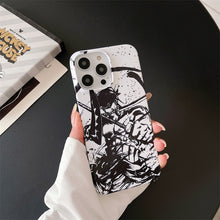 Load image into Gallery viewer, Zoro Black Ink Sketch iPhone Case
