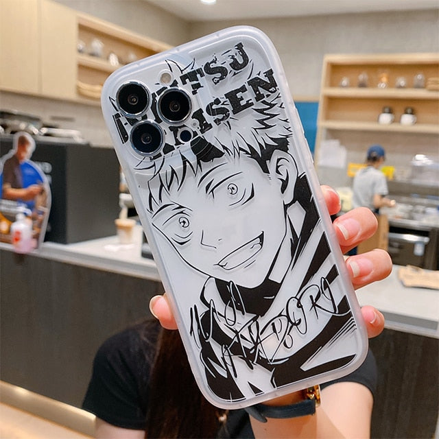 Itadori Manga Theme iPhone Case