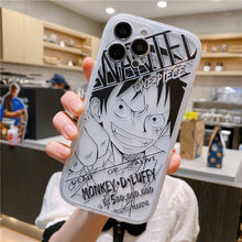 Load image into Gallery viewer, Luffy Manga Theme iPhone Case

