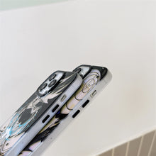 Lade das Bild in den Galerie-Viewer, Obito Laser Bling Metal Button iPhone Case
