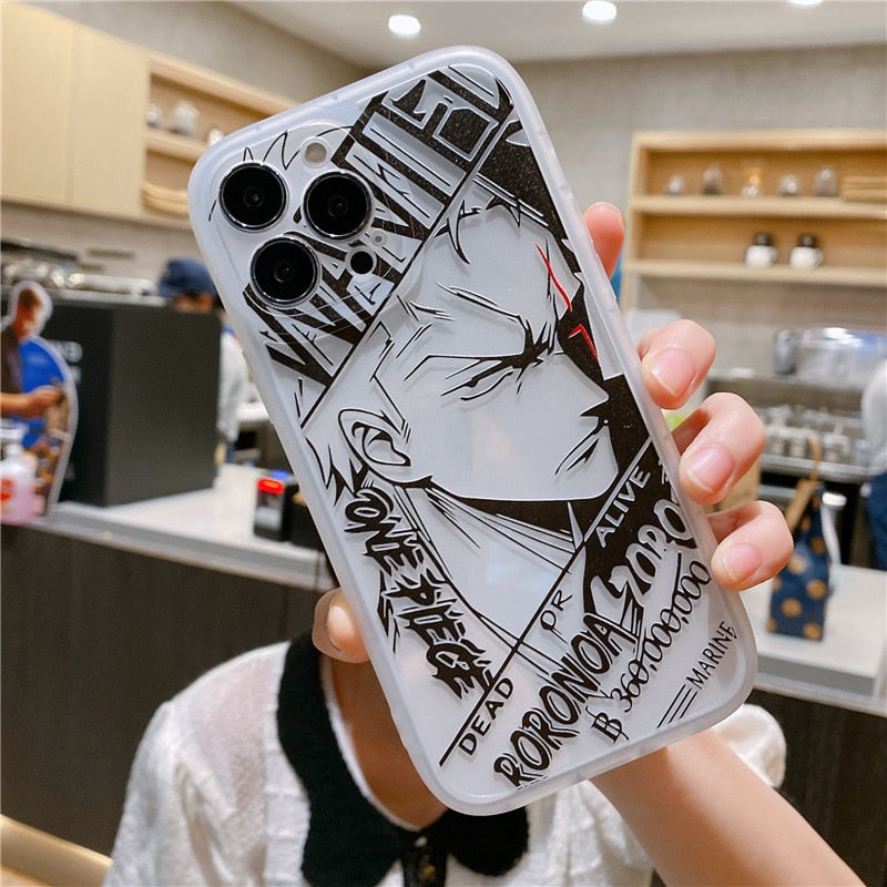 Zoro Manga Theme iPhone Case