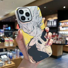 Load image into Gallery viewer, SSJ2 Vegeta Laser Bling iPhone Case
