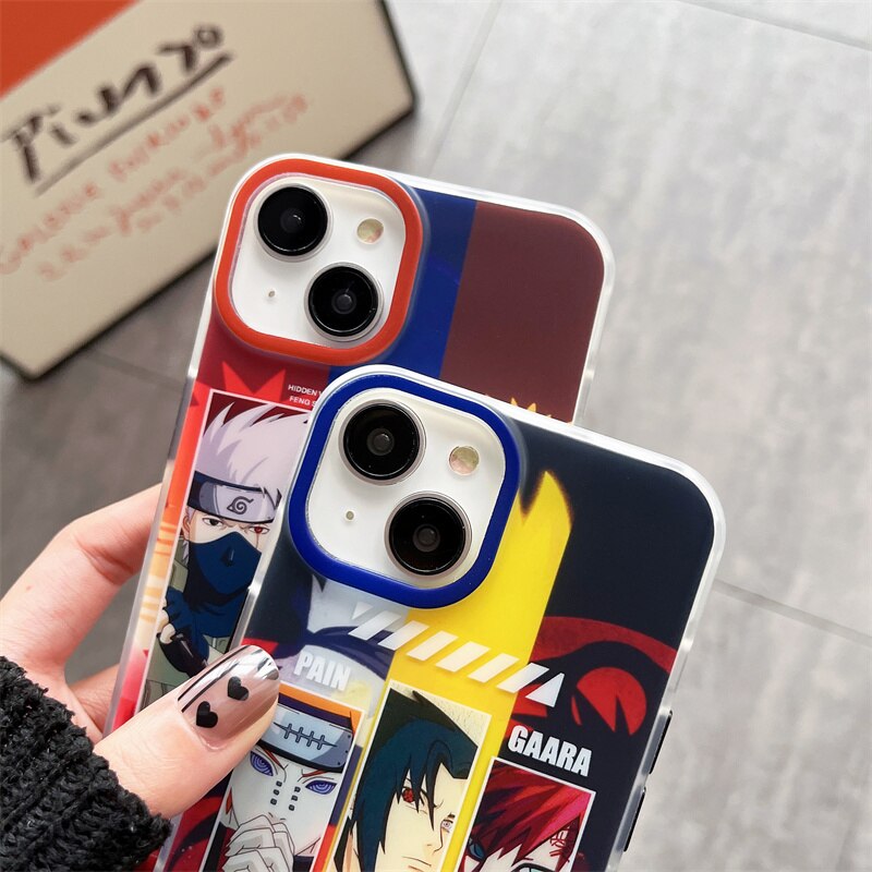 Team 1 Kakashi Naruto Itachi iPhone Case