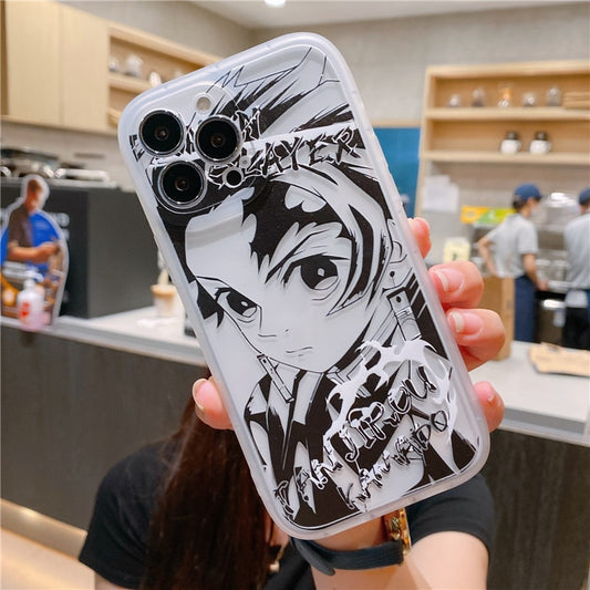 Tanjiro Manga Theme iPhone Case