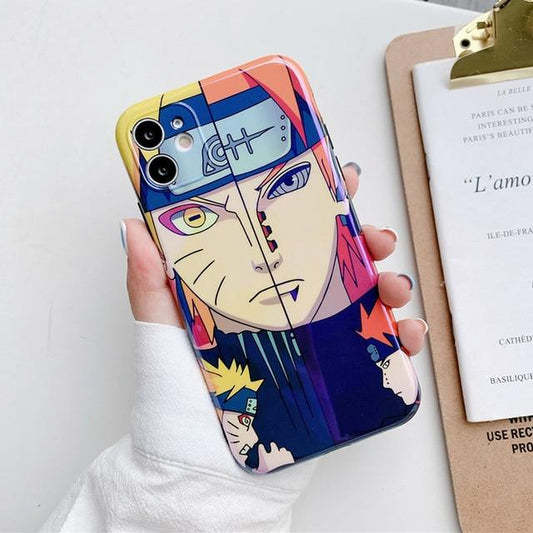 Naruto and Pain iPhone Case -