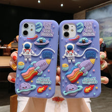 Load image into Gallery viewer, Space Astronaut iPhone Case
