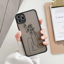 Load image into Gallery viewer, Line Art Painting iPhone Case
