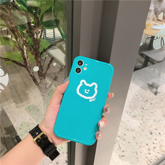 Cute Bear iPhone Case - CaSensei
