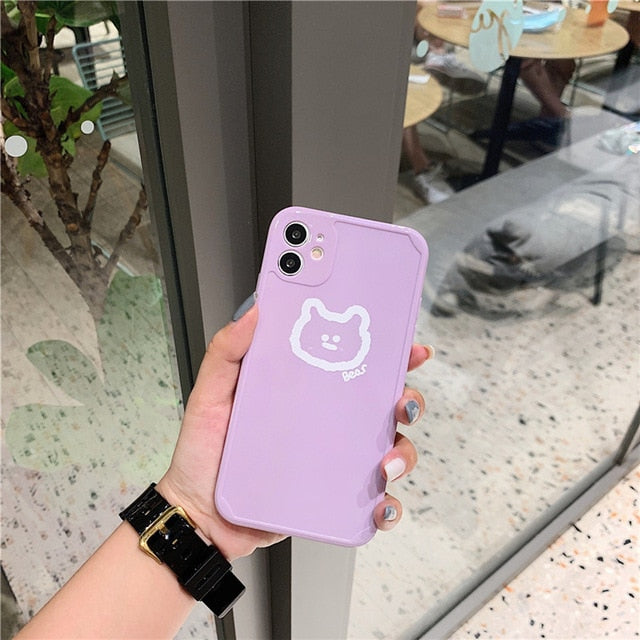 Cute Bear iPhone Case - CaSensei