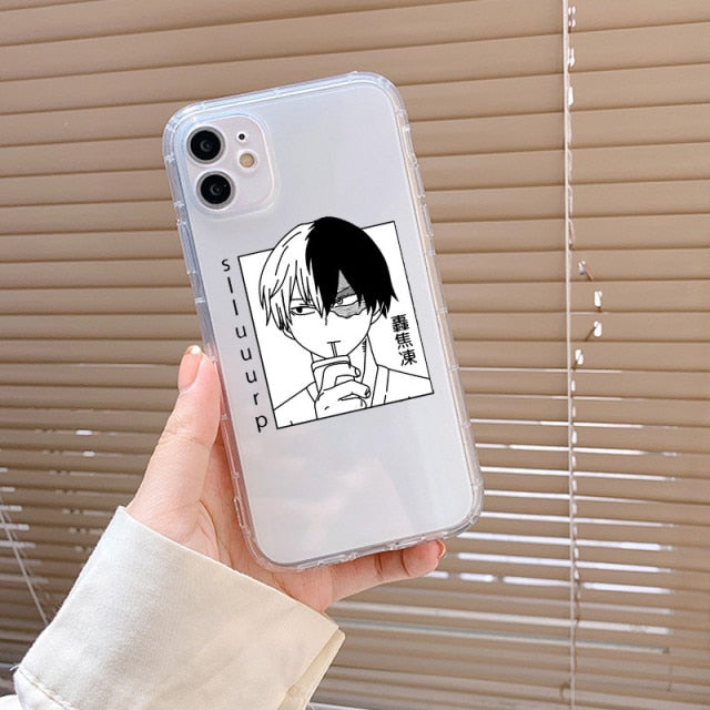 Shoto Drinking Clear iPhone Case