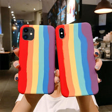 Load image into Gallery viewer, Rainbow iPhone Case
