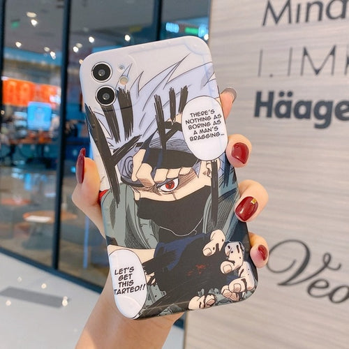 Kakashi - Let's Get This Started! iPhone Case - CaSensei