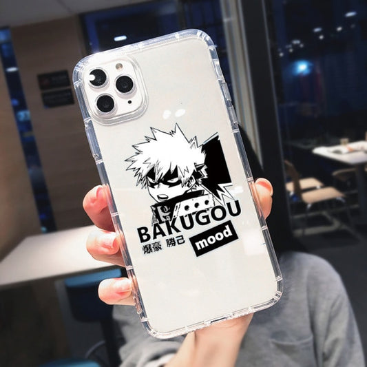 Bakugou Mood Clear iPhone Case