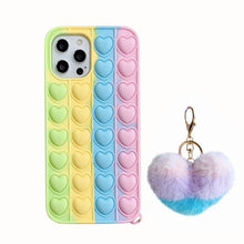 Load image into Gallery viewer, Lovely Heart Pops iPhone Case
