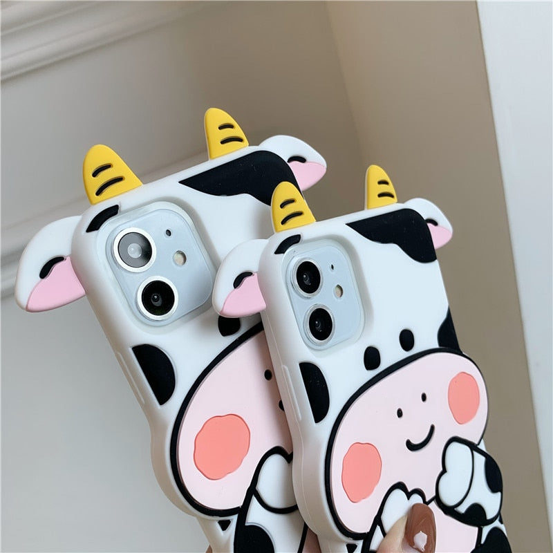 Kawaii Cow iPhone Case