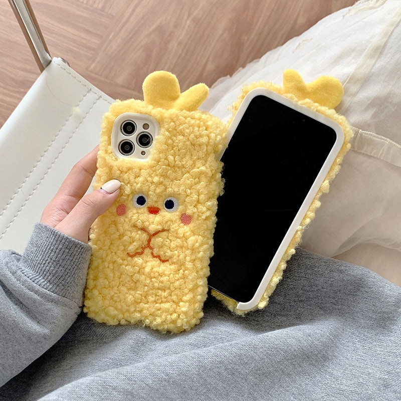 Little Chick Plush iPhone Case