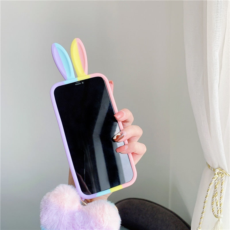 Rabbit Pops iPhone Case