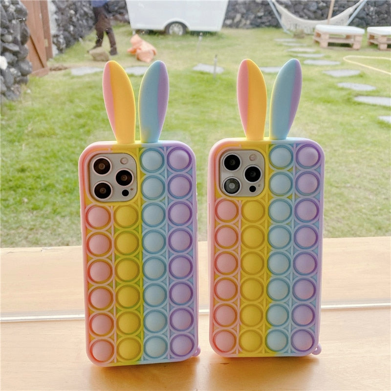 Rabbit Pops iPhone Case