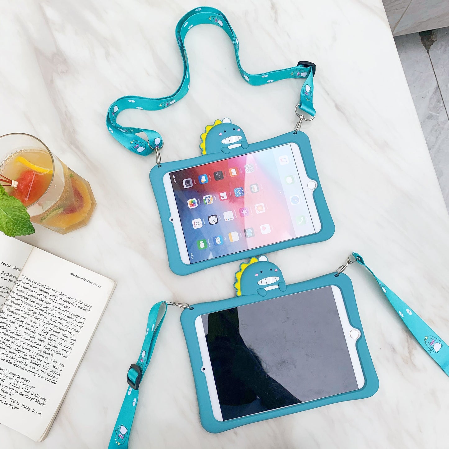 Cute Dino iPad Case